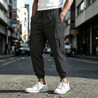 Cotton-Linen Cargo Trousers