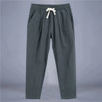 Knitted Cotton Drawstring Trousers