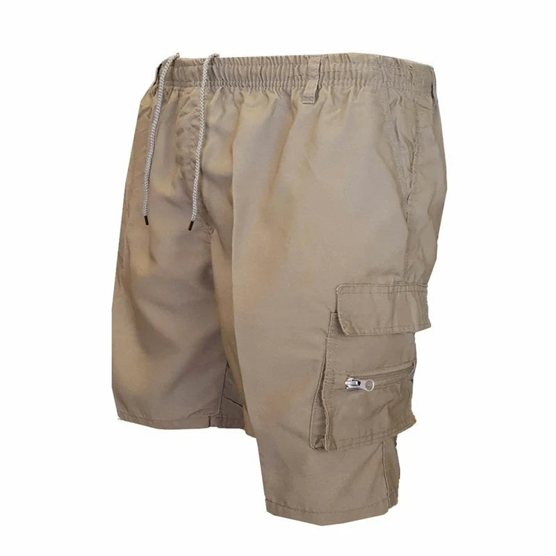 Drawstring Cargo Shorts