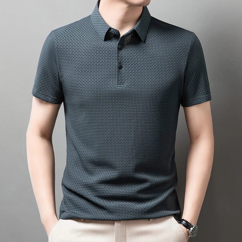 Structured Weave Polo