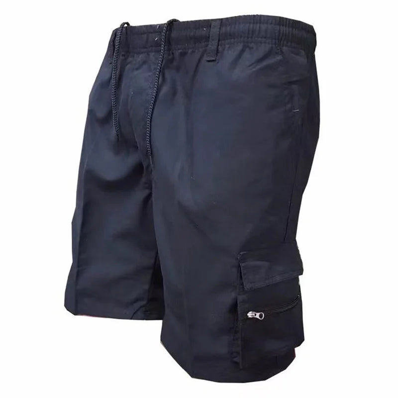 Drawstring Cargo Shorts