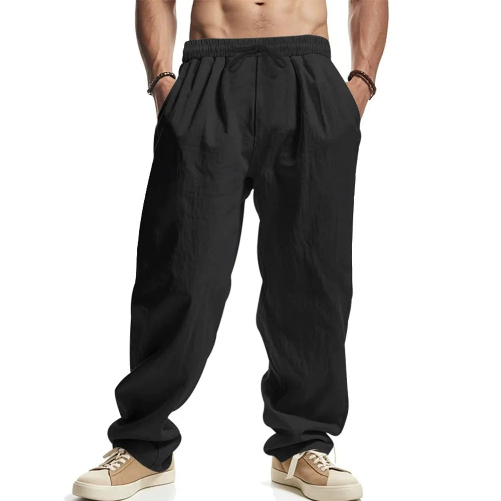 The Relaxed Linen Trouser
