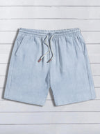 Drawstring Linen Shorts