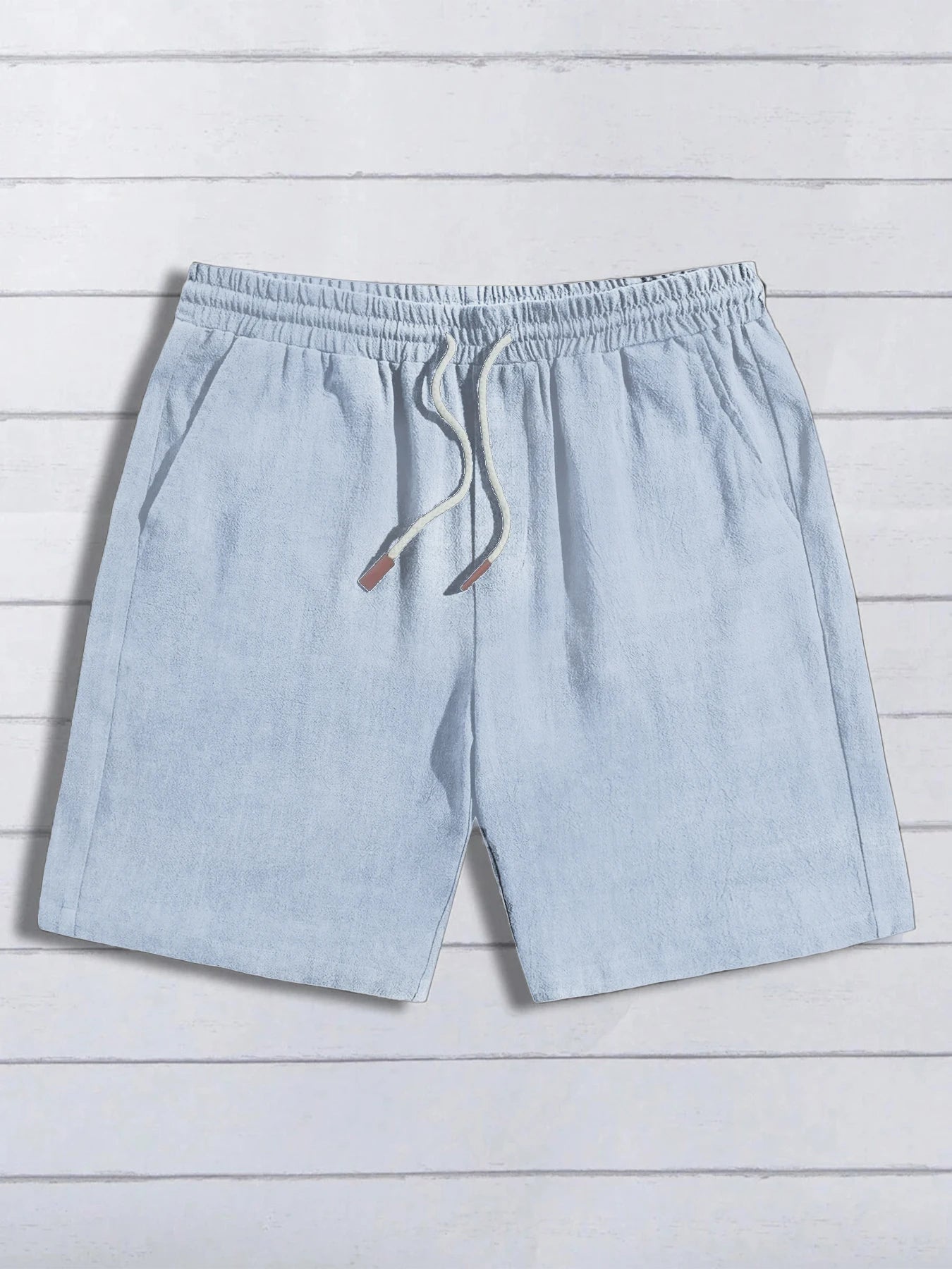 Drawstring Linen Shorts