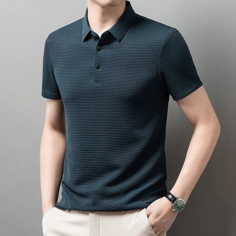Structured Weave Polo