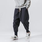 Relaxed Cotton Linen Trousers
