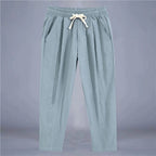 Knitted Cotton Drawstring Trousers