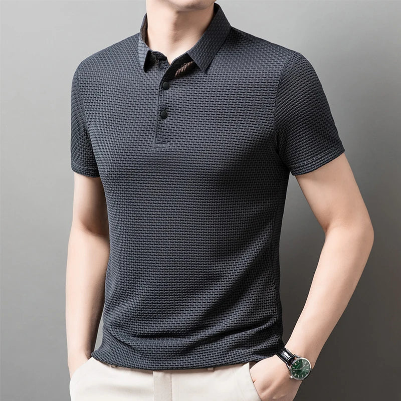 Structured Weave Polo