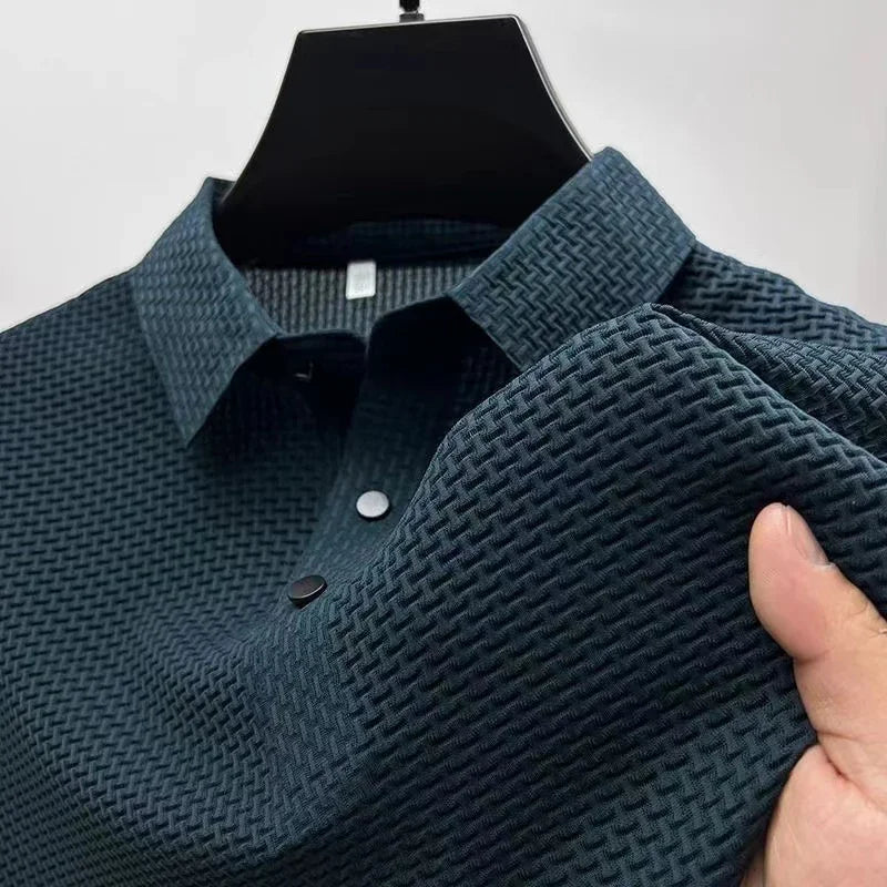Structured Weave Polo