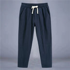 Knitted Cotton Drawstring Trousers