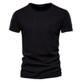 Slub Cotton Crew Neck T-Shirt