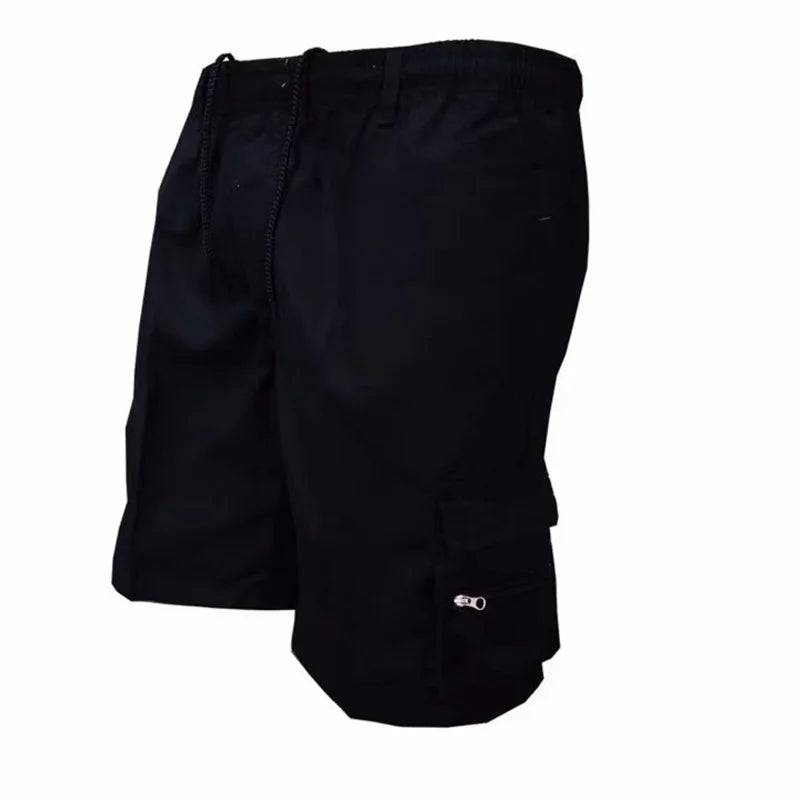 Drawstring Cargo Shorts