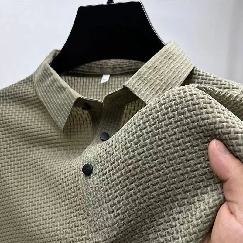 Structured Weave Polo