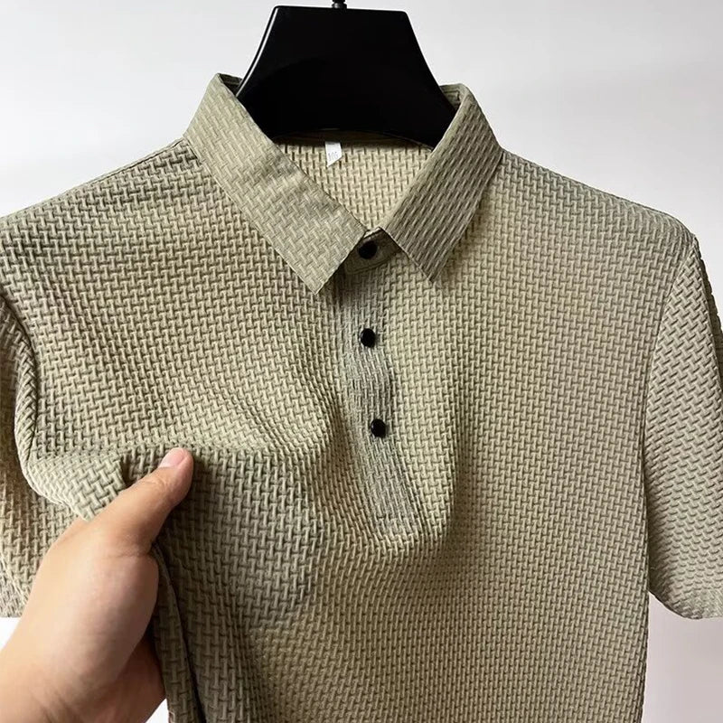 Structured Weave Polo