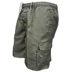 Drawstring Cargo Shorts