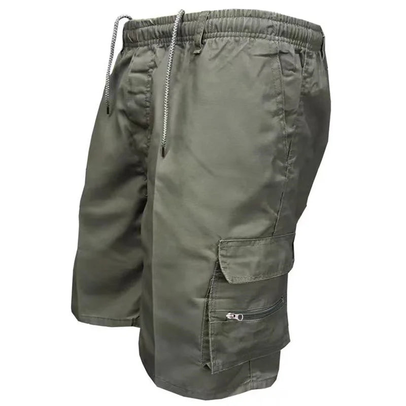 Drawstring Cargo Shorts