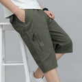 Cotton Cargo Knee Shorts