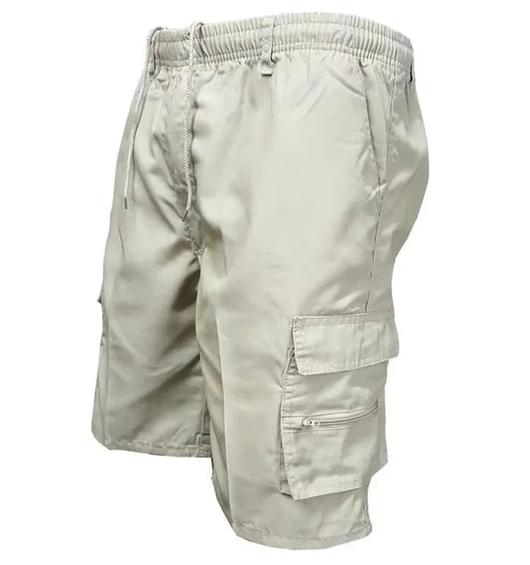 Drawstring Cargo Shorts